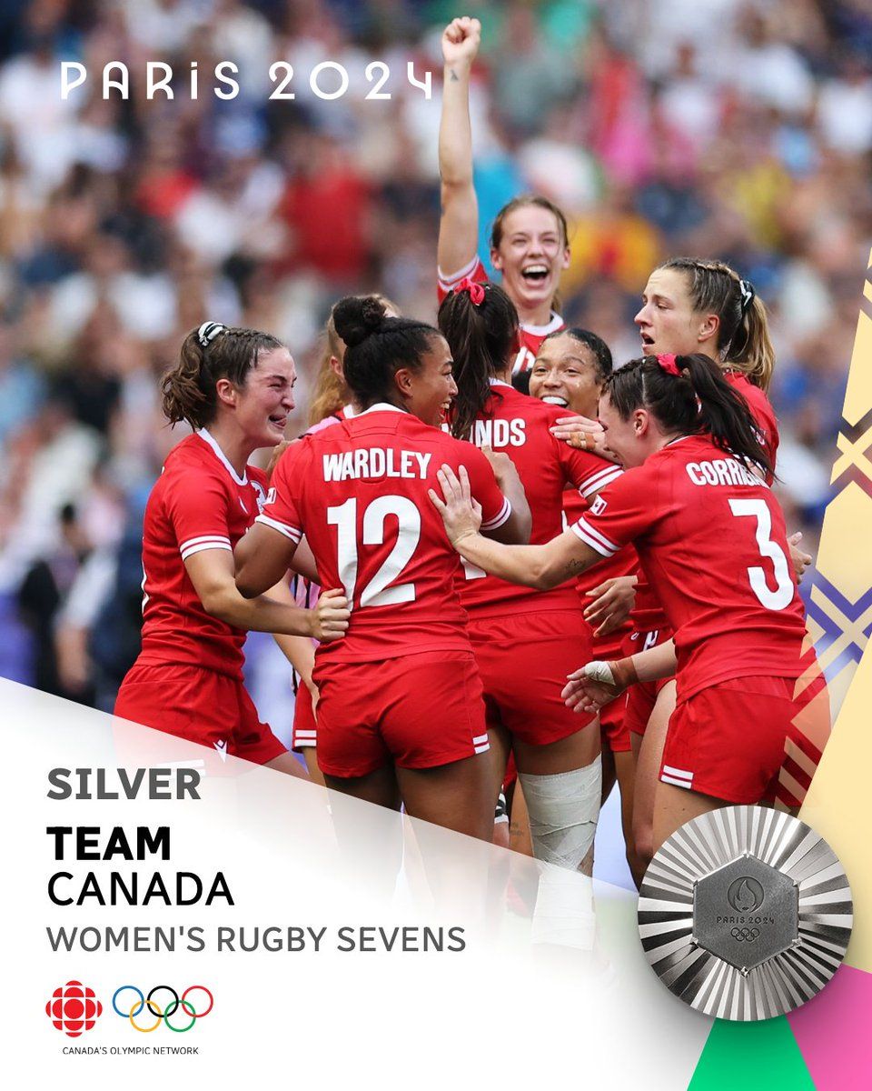 Canada's Women's Rugby Sevens Team Earns Silver ????