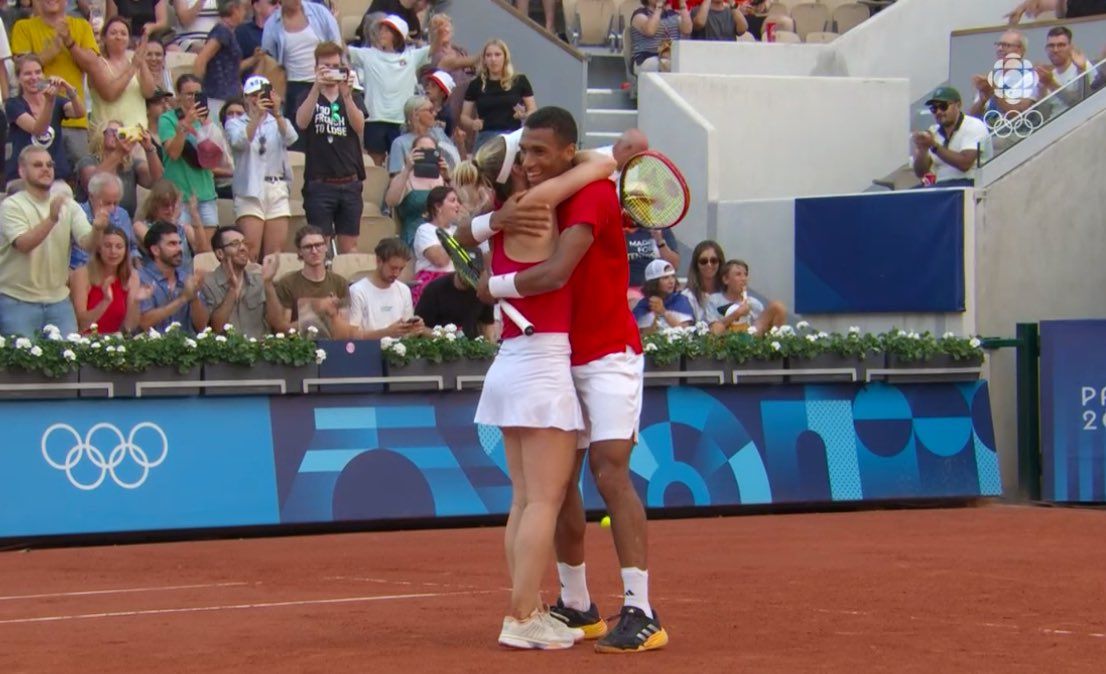 Felix Auger-Aliassime and Gabriela Dabrowski Win Bronze in Mixed Doubles Tennis 🥉