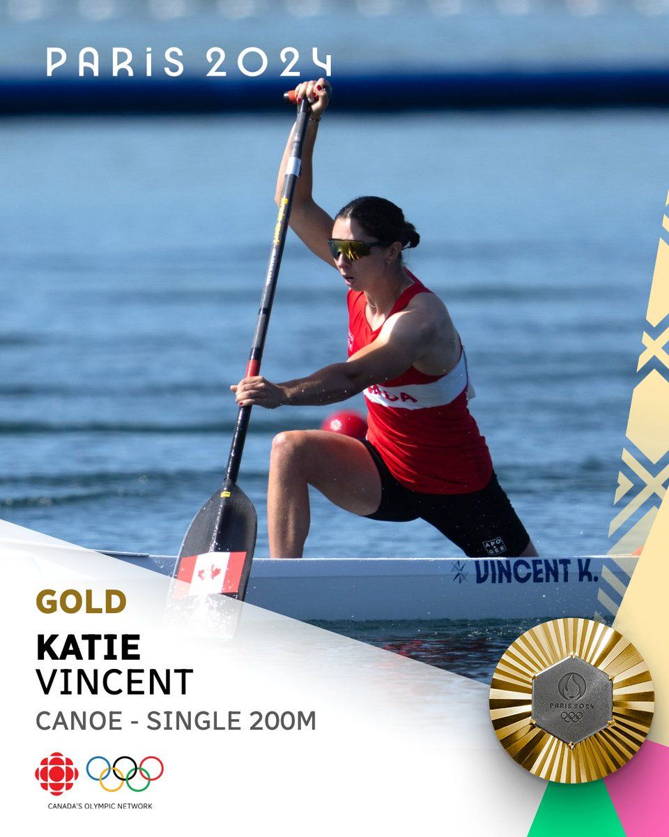 Katie Vincent Captures Gold in Canoe Sprint 200m 🥇