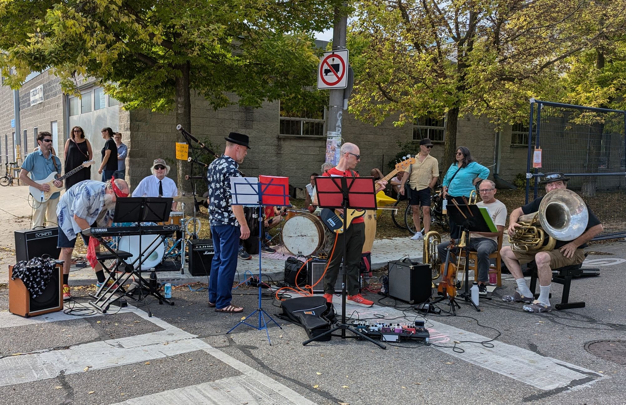 Guh at the Geary Art Crawl